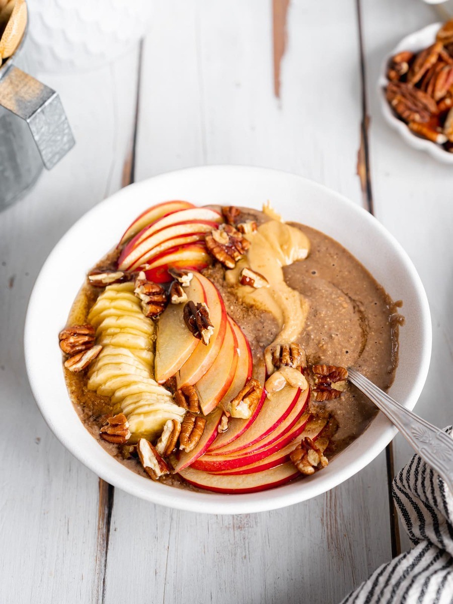 Porridge di Carrube e Banane