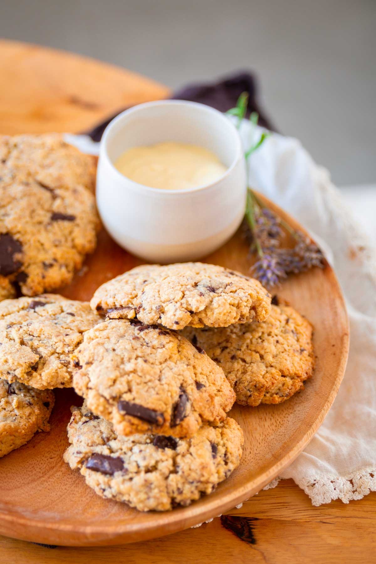 Cookies Lavande et Chocolat