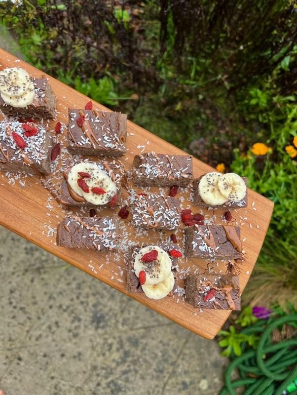 Banana Bread Banane, Chocolat, Cacahuètes.